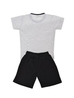 grey cotton blend track wear - 17087130 - Standard Image - 2