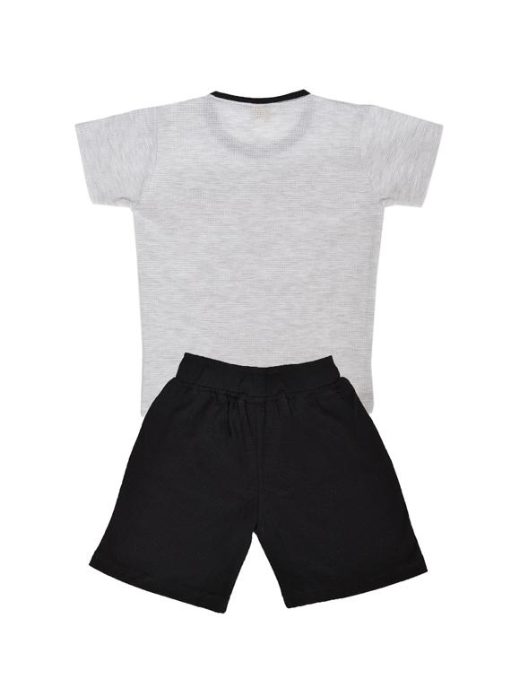 grey cotton blend track wear - 17087130 - Zoom Image - 2