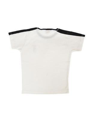 white cotton blend track wear - 17087131 - Standard Image - 4
