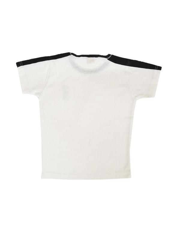 white cotton blend track wear - 17087131 - Zoom Image - 4