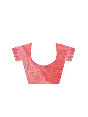 bordered banarasi saree with blouse - 17087479 - Standard Image - 3