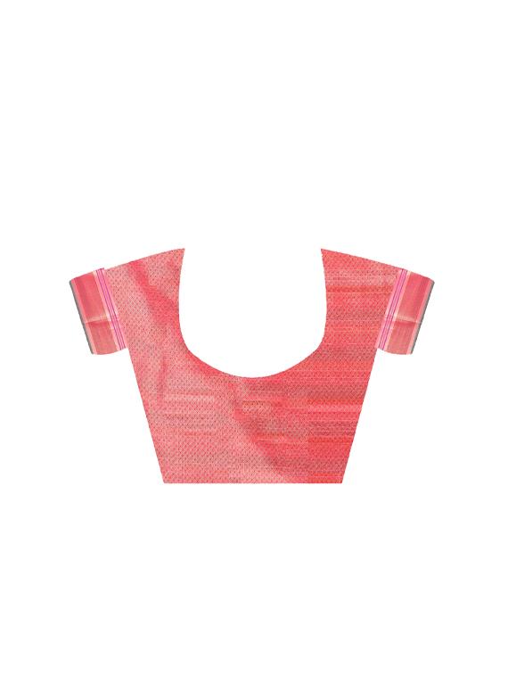 bordered banarasi saree with blouse - 17087479 - Zoom Image - 3