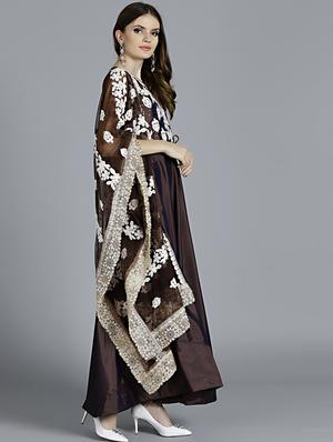 embroidered suit set - 17087573 - Standard Image - 2