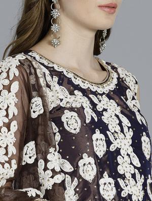 embroidered suit set - 17087573 - Standard Image - 4