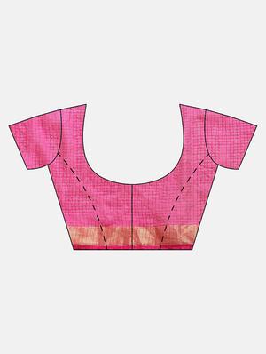 bandhani kota doria saree with blouse - 17087819 - Standard Image - 3
