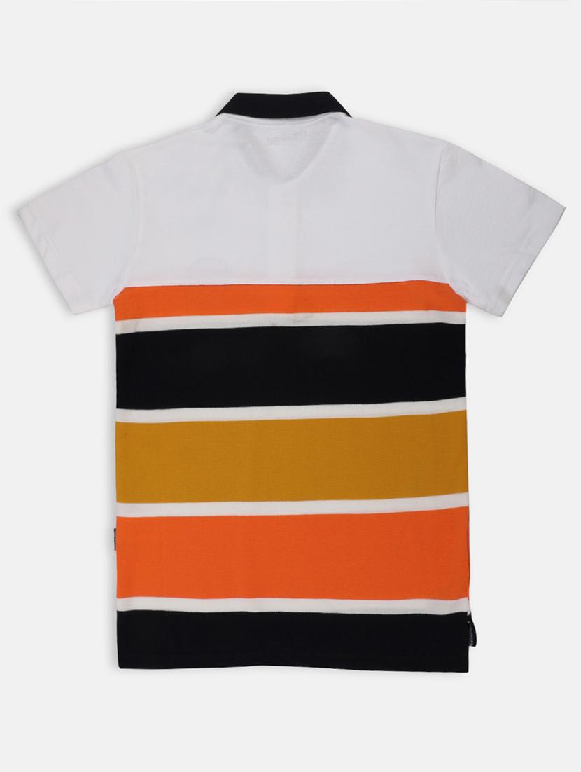 orange cotton t-shirt with free mask - 17088555 - Zoom Image - 2