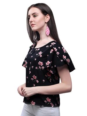 tulip sleeves floral top - 17088882 - Standard Image - 2