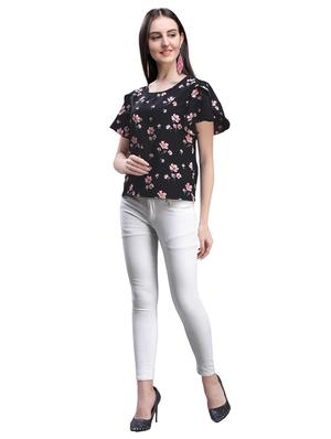 tulip sleeves floral top - 17088882 - Standard Image - 4