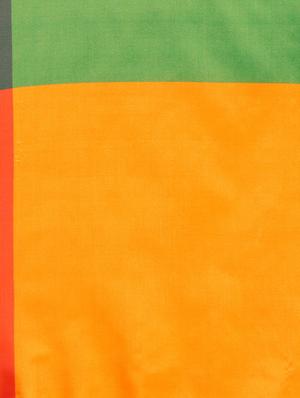 color block kanjivaram saree with blouse - 17088919 - Standard Image - 4