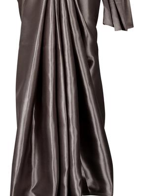solid plain saree with blouse - 17089004 - Standard Image - 5