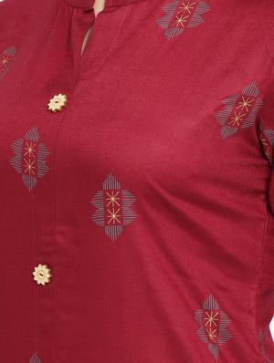 bell sleeves kurta palazzo set - 17089065 - Standard Image - 5