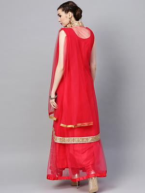 embroidered layered set - 17089212 - Standard Image - 4