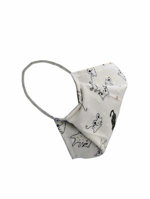 white cotton anti-pollution men mask (pack of 3) - 17089302 - Standard Image - 2