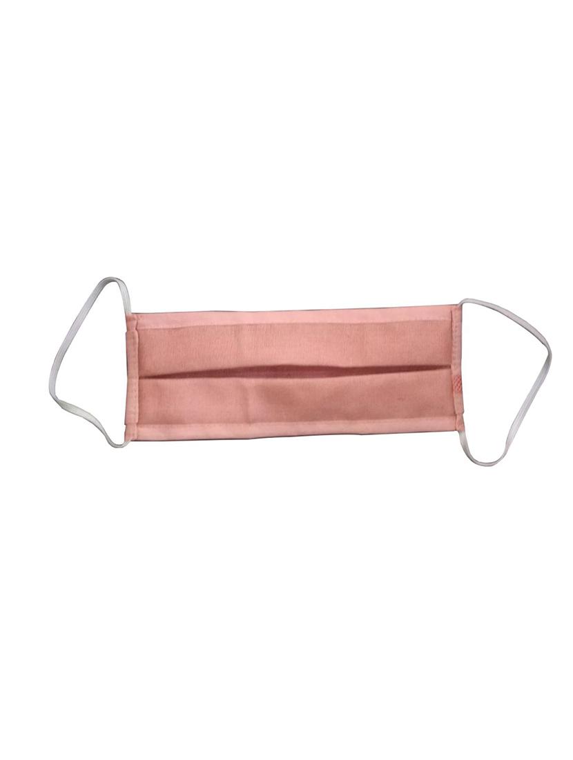 pink cotton printed women mask - 17089307 - Zoom Image - 2