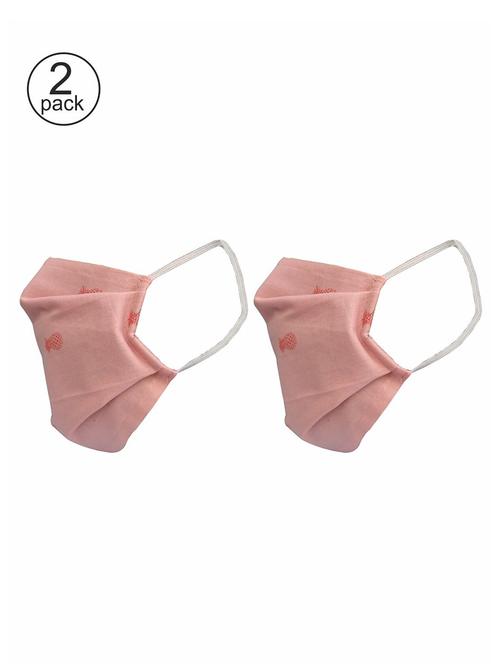 pink cotton anti-pollution men mask (pack of 2) - 17089308 - Standard Image - 1