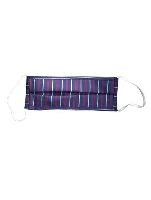 blue cotton printed women mask - 17089314 - Standard Image - 4