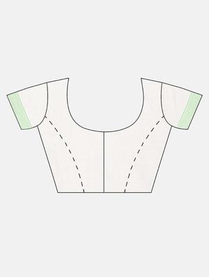 self design jamdani saree with blouse - 17089935 - Standard Image - 5