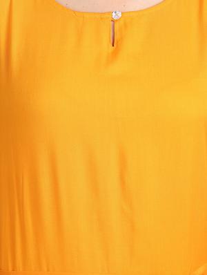 keyhole neck solid romper - 17090072 - Standard Image - 4