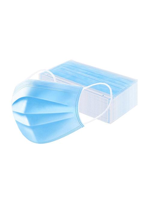 blue non woven anti-pollution women mask (pack of 20) - 17090533 - Standard Image - 1