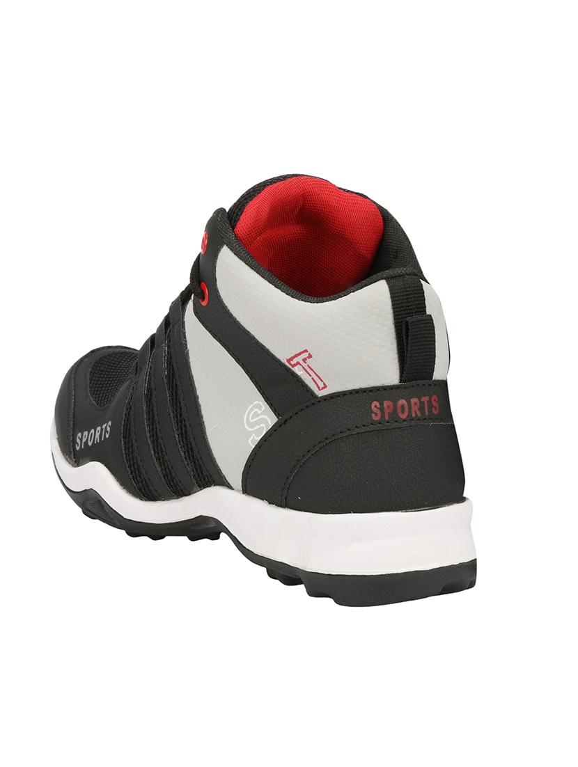 black lace up sport shoes - 17090905 - Zoom Image - 3