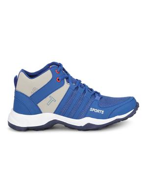 blue lace up sport shoes - 17090906 - Standard Image - 2