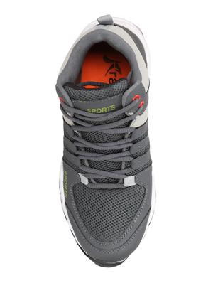 grey lace up sport shoes - 17090907 - Standard Image - 4