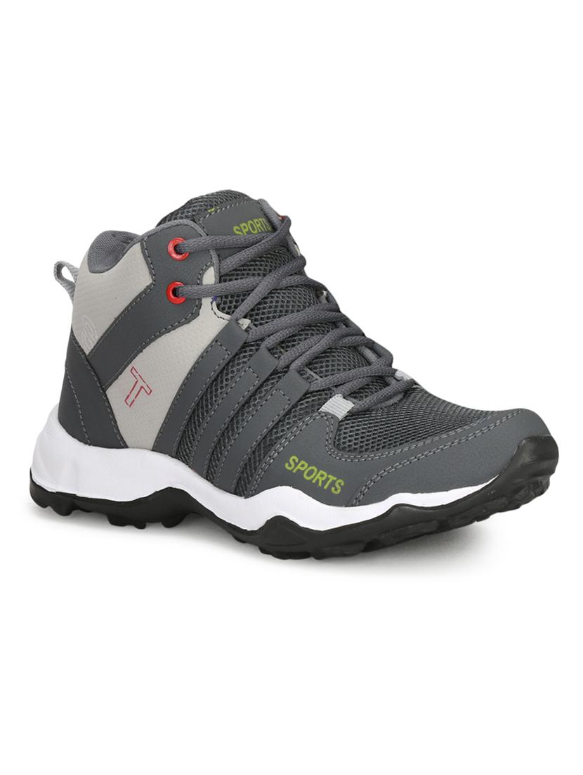 grey lace up sport shoes - 17090907 - Zoom Image - 1