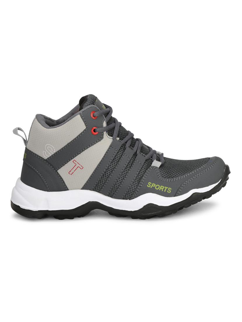 grey lace up sport shoes - 17090907 - Zoom Image - 2