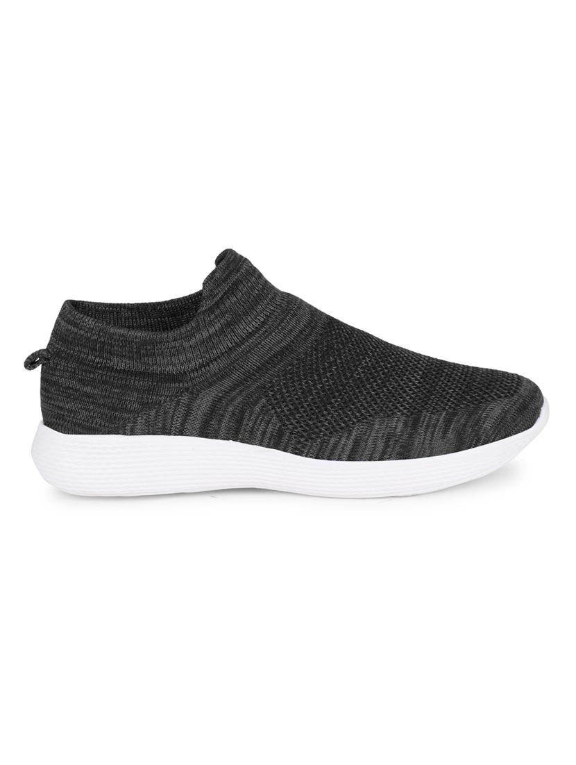 black slip on sport shoes - 17090915 - Zoom Image - 2