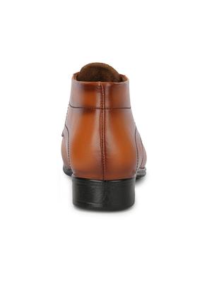 tan lace-up derbys - 17090964 - Standard Image - 3