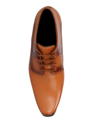 tan lace-up derbys - 17090964 - Standard Image - 4