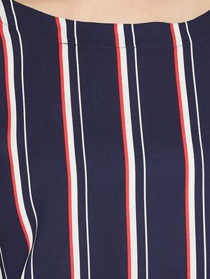 boxy striped top - 17091033 - Standard Image - 5