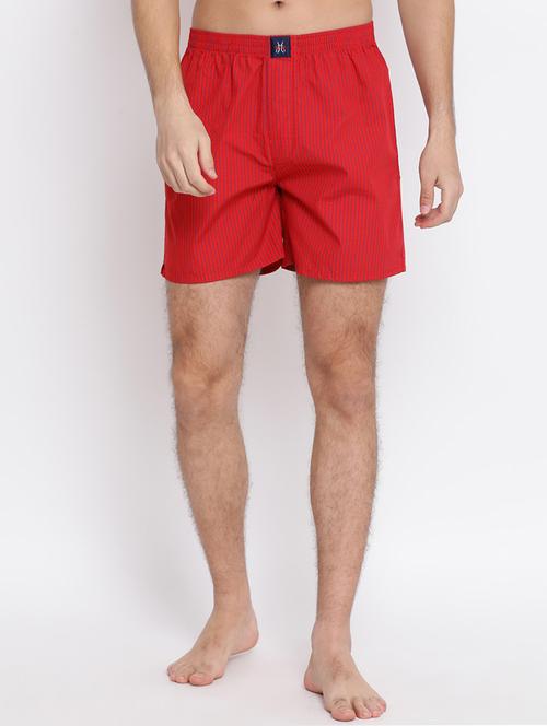 red printed boxer - 17091550 - Standard Image - 1