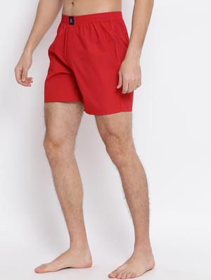 red printed boxer - 17091550 - Standard Image - 2