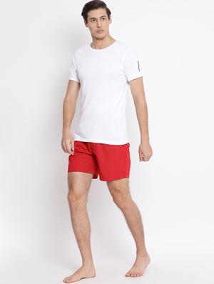 red printed boxer - 17091550 - Standard Image - 4