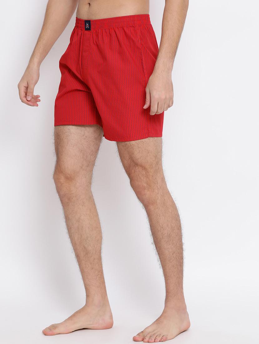 red printed boxer - 17091550 - Zoom Image - 2