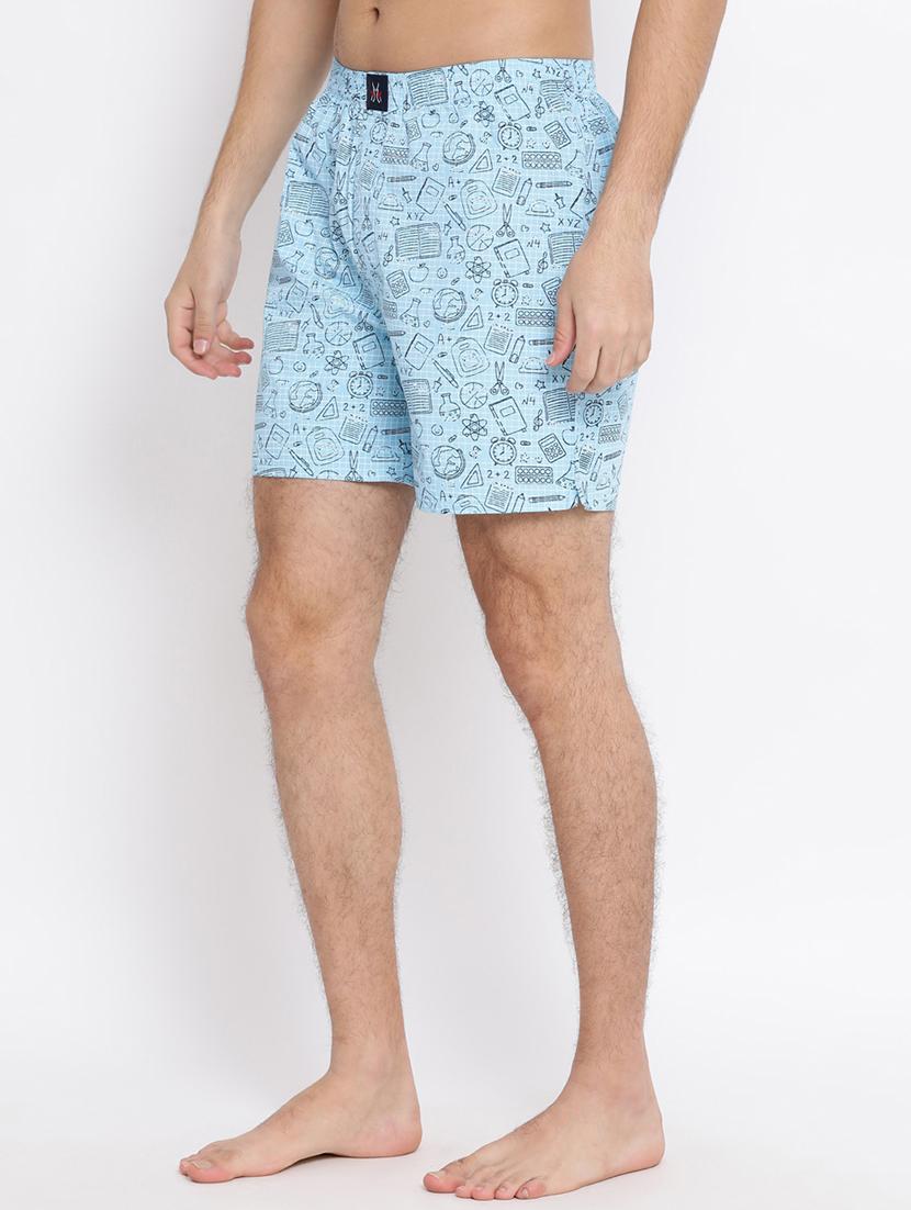 blue printed boxer - 17091552 - Zoom Image - 2