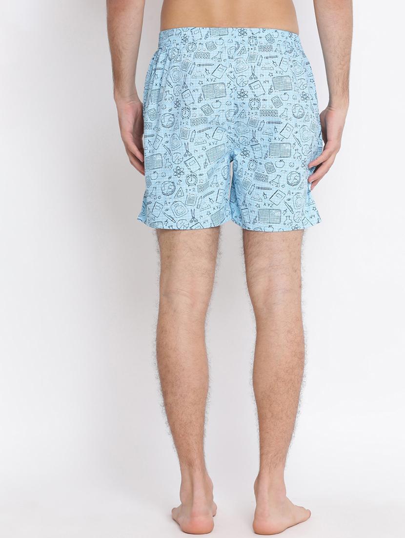 blue printed boxer - 17091552 - Zoom Image - 3
