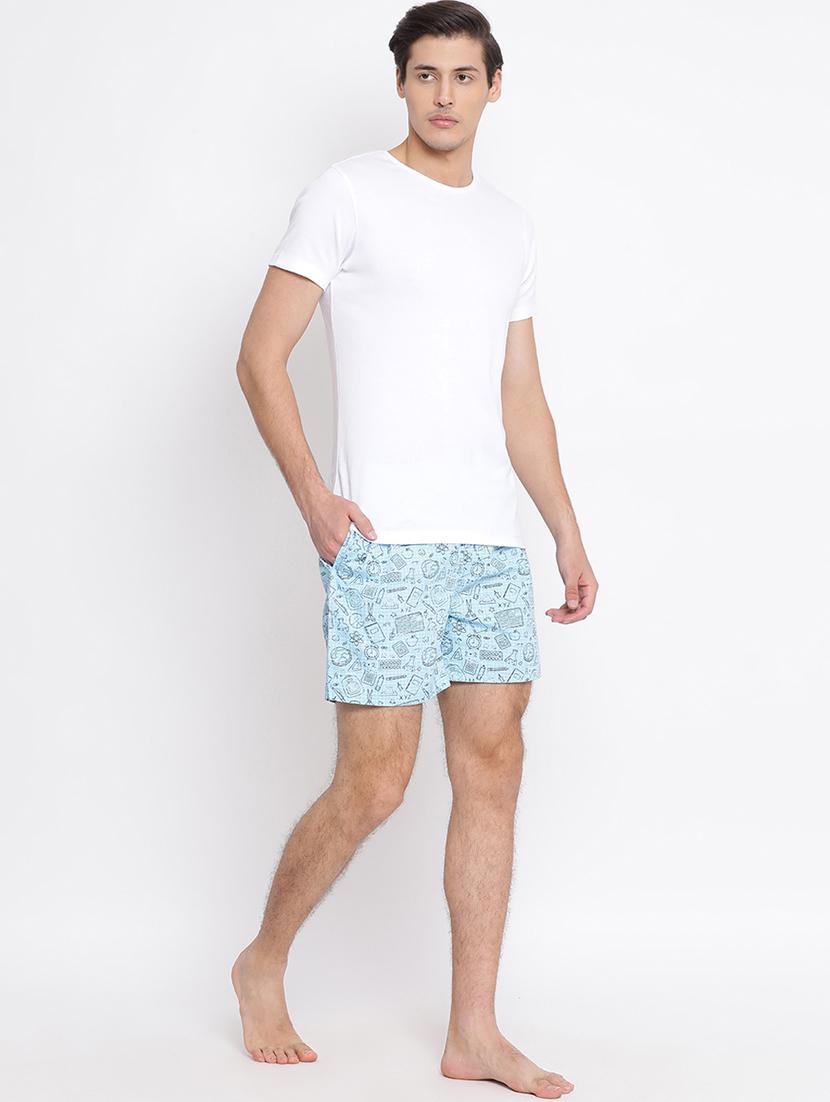 blue printed boxer - 17091552 - Zoom Image - 4