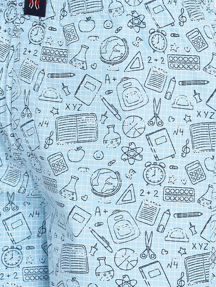 blue printed boxer - 17091552 - Zoom Image - 5
