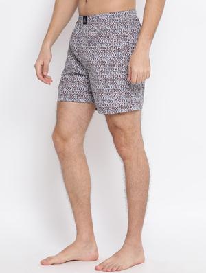 grey printed boxer - 17091556 - Standard Image - 2