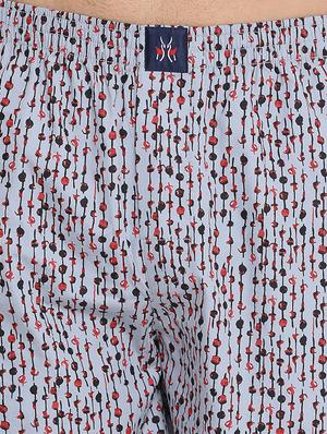 grey printed boxer - 17091556 - Standard Image - 5