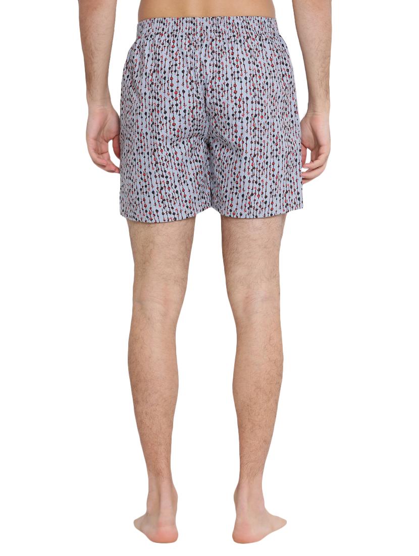 grey printed boxer - 17091556 - Zoom Image - 3