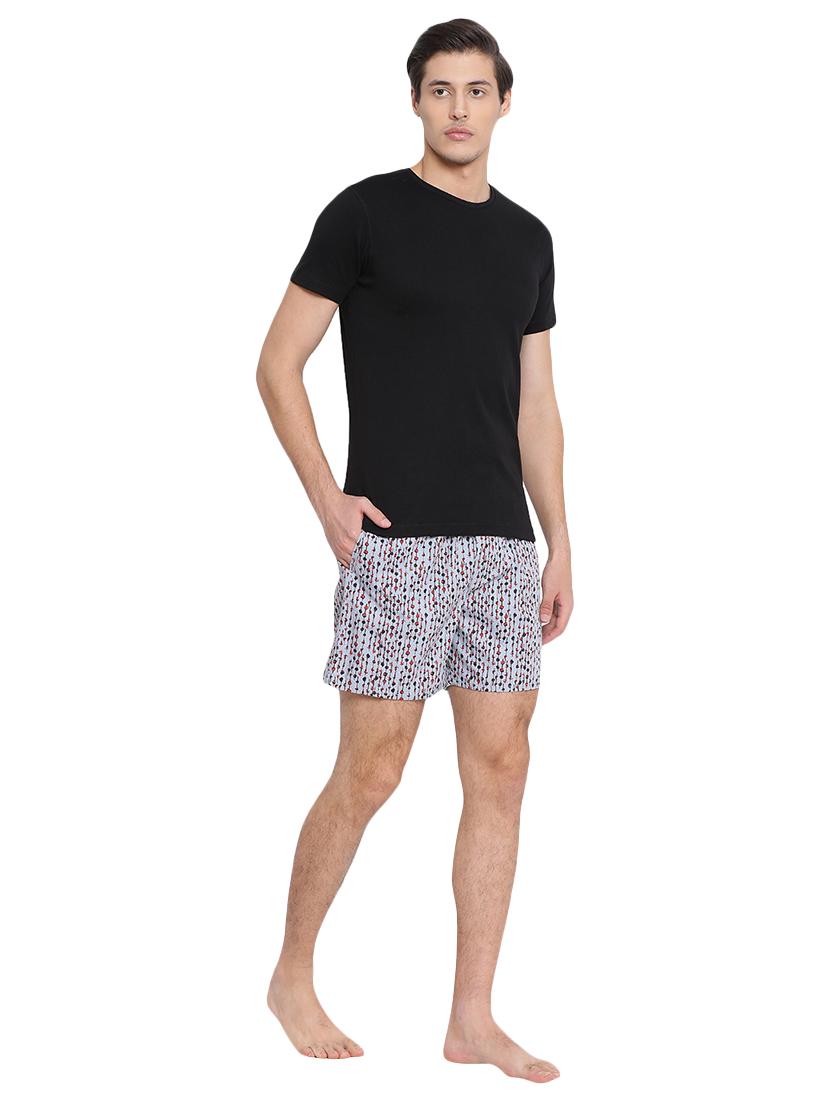 grey printed boxer - 17091556 - Zoom Image - 4