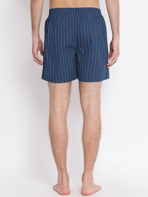 navy blue striped boxer - 17091561 - Standard Image - 3