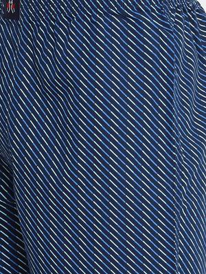 navy blue striped boxer - 17091561 - Standard Image - 5