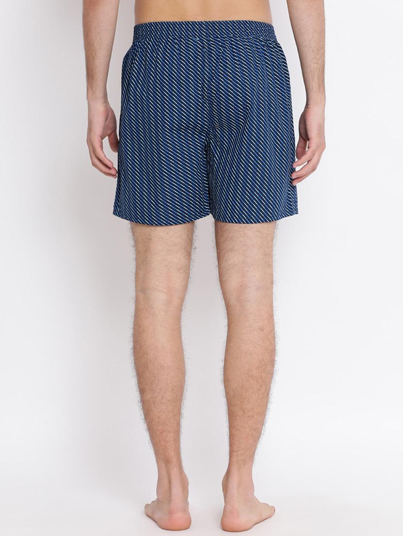 navy blue striped boxer - 17091561 - Zoom Image - 3