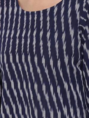 printed high-low kurti - 17091623 - Standard Image - 5