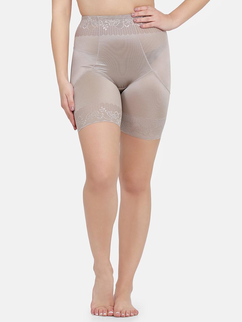 grey nylon shaper thighs shapewear - 17091957 - Zoom Image - 1