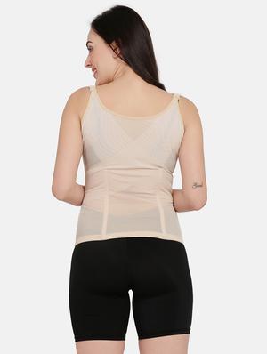 beige nylon body suit shapewear - 17091960 - Standard Image - 3